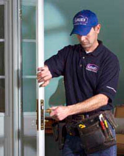 установка замков в металлическую дверь