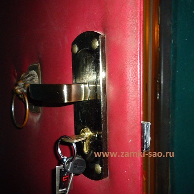 замена замка ШО-25 на APECS