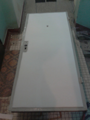 замена обивки двери, ремонт