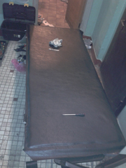 замена обивки двери, ремонт