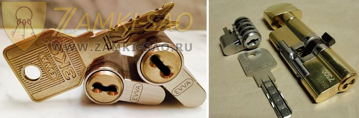 Замки и цилиндры EVVA zamki-sao.com