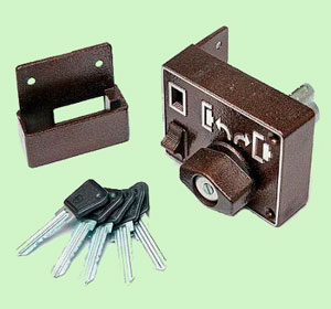 Замок накладной: КЭМЗ (г. Калуга)