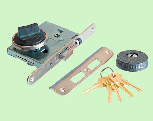 Замок врезной: СЕЛЬМАШ с роликом (г. Киров)