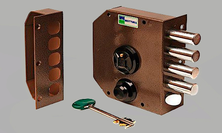 УСТАНОВКА НАКЛАДНЫХ ЗАМКОВ MOTTURA