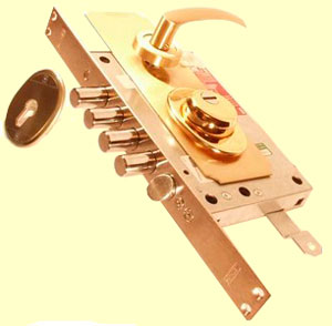 Замок врезной MOTTURA (МОТТУРА) Италия 85 серии