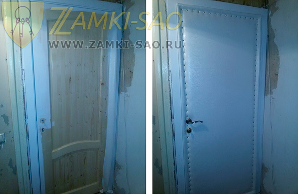 Обивка дверей входных и железных zamki-sao.com