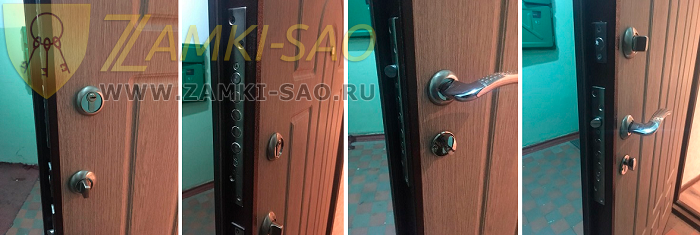 ремонт входной двери с заменой замков Ремонт дверей в Пушкино zamki-sao.com