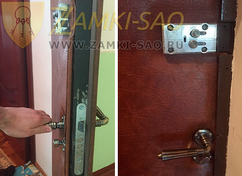 ремонт замков на входной металлической двери Ремонт замков и дверей в Щелково zamki-sao.com
