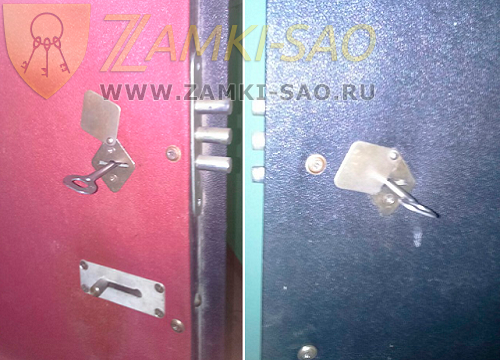 Установить замок на входную металлическую дверь