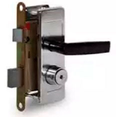 Установка врезных замков в металлическую дверь дисковой модели