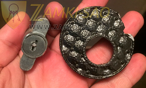 Замена личинки замка на входной металлической двери