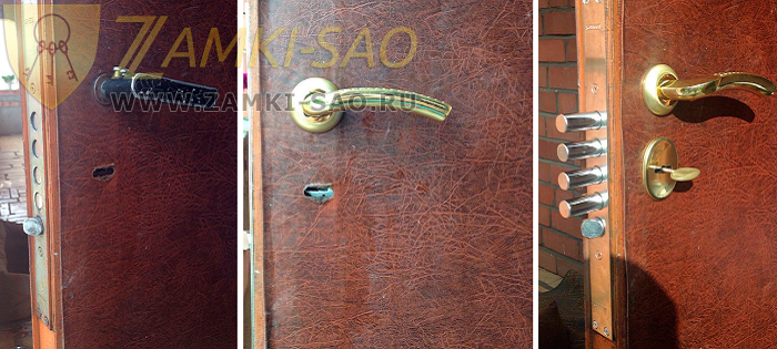 замена сломанного замка мастером