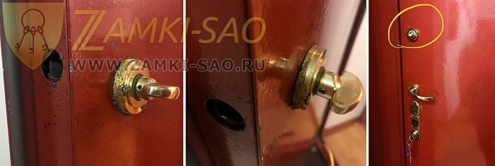 замена дополнительного внутреннего замка новым Замена замков в Видном zamki-sao.com
