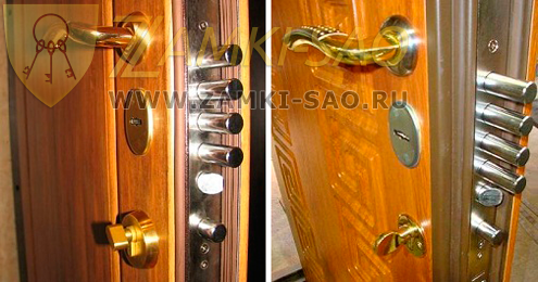Замена врезных замков в железной двери zamki-sao.com