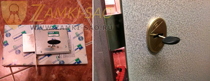 Заменим замок на месте zamki-sao.com