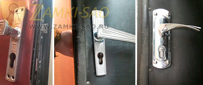 мастер поменял замок на другую модель zamki-sao.com
