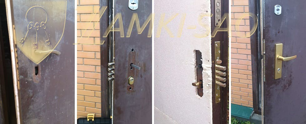 заменить замок в двери zamki-sao.com