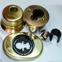 Установка защиты MOTTURA на дверные замки