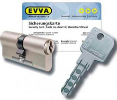 Защита личинки замка EVVA MCS